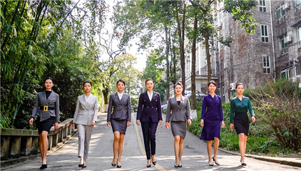 重庆海联职业技术学院礼仪文化秀 师生共庆三八妇女节